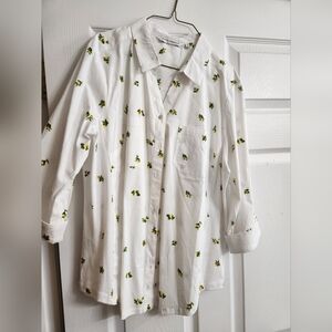 Floral Button Up